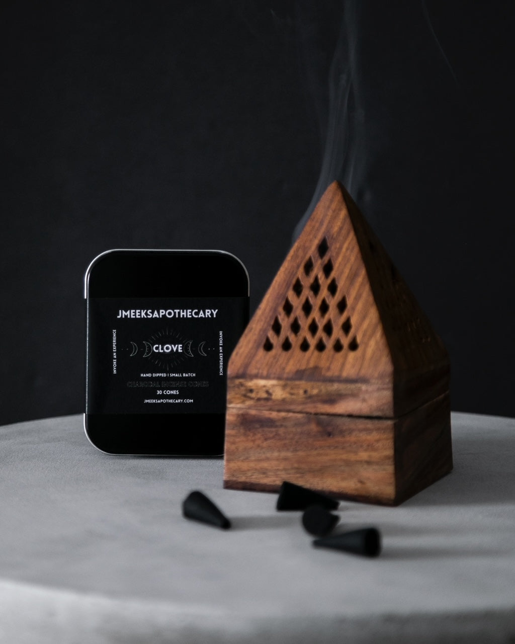 Charcoal incense cones